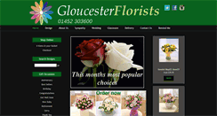Desktop Screenshot of gloucesterflorist.co.uk